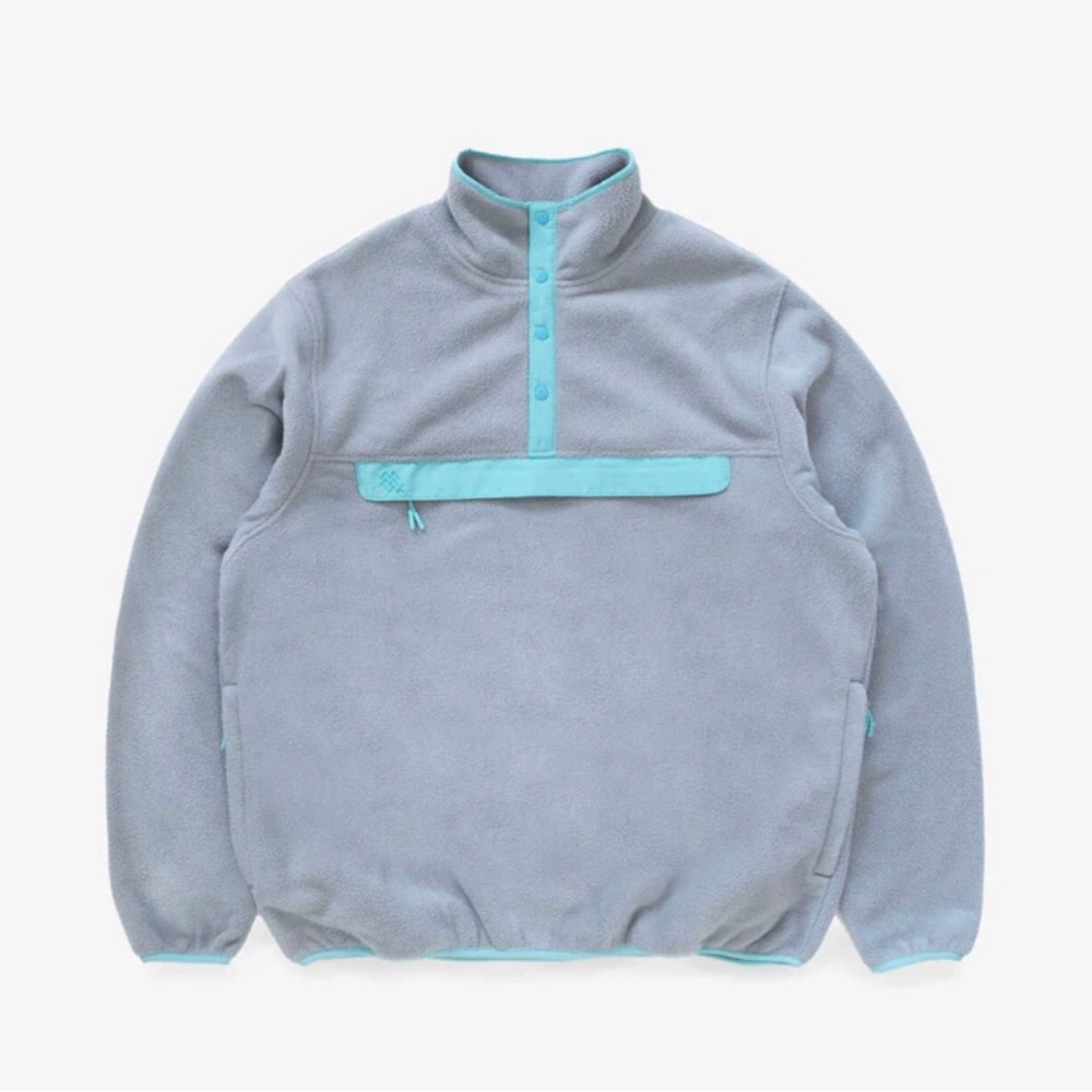 New MANRESA THE DUBLIN Fleece Jacket Gray Men's 2XL